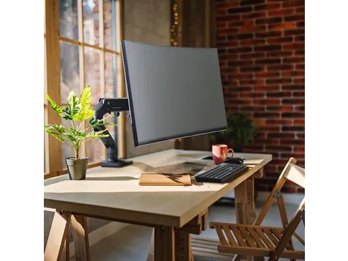 HX Bureau Monitorarm Mat Zwart