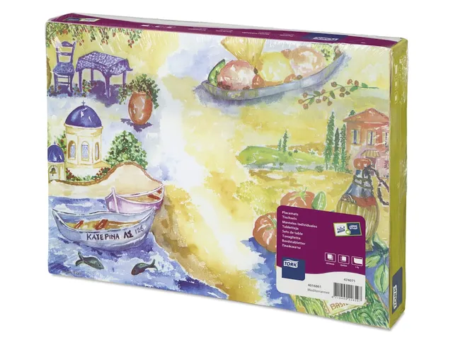 Set de table Tork 474071 30x42cm Méditerrannée