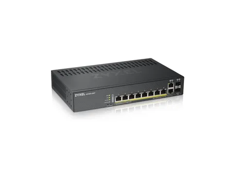 Zyxel GS1920-8HPV2, Managed, Gigabit Ethernet (10/100/1000), Power ove