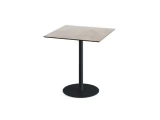 bistrotafel,HxBxD 730x700x700mm,rechthoekig,schotelvoet zwart - 1
