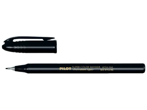 Fineliner Pilot SuperColor Ultra Fijne punt Zwart