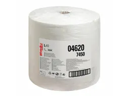Wypall poetsdoek L40 7450 1-laags Wit 31x32cm 875st/rol