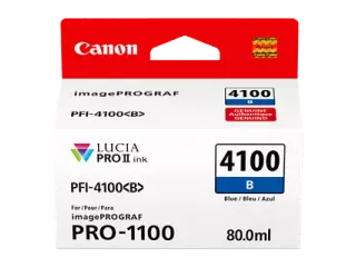 6786C001 Canon PFI4100B IPF inkt blauw - 1