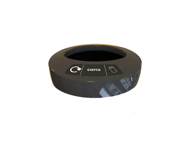 Deksel EcoAce, aluminium cans Grijs