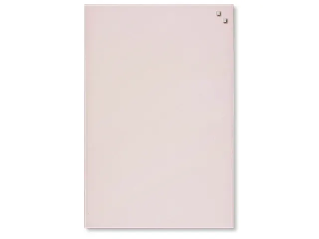 Glasmagneetbord Naga 40x60cm poeder roze