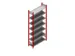 rayonnage pour classeurs,rayonnage départ,HxlxP 2350x1060x335mm