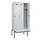 locker met bank,voor scheiding van kleding,HxBxD 2120x900x815mm,3vak