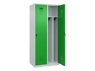 locker voor scheiding van kleding,HxBxD 1850x800x500mm,2vak - 1