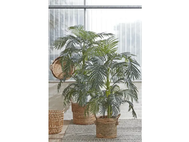 Kunstplant Mica Areca palm in plastic pot 150cm