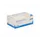 Hygiënische detectiepleisters blauw 2x18 cm pe, doos à 100 stuks