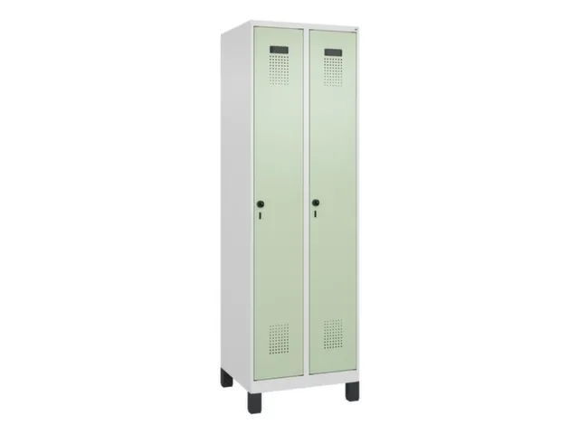 locker voor scheiding van kleding,HxBxD 1950x600x500mm,2vak