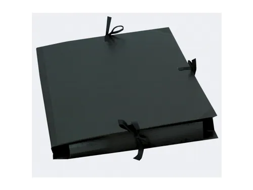 Tekenmap Kraft lint 32x45cm - A3 zwart