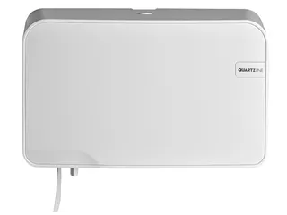 Toiletpapierdispenser Quartzline Q2 klein duo wit 441002 - 1