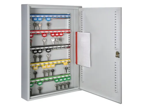 Sleutelkast Hxbxd 550X380X80Mm 50Haakjes 1Deur Ral7035