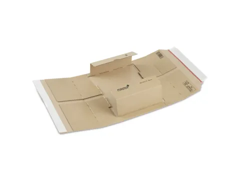 Wikkelverpakking 396x328x112mm Bruin Enkelgolf Zelklevend 20kg