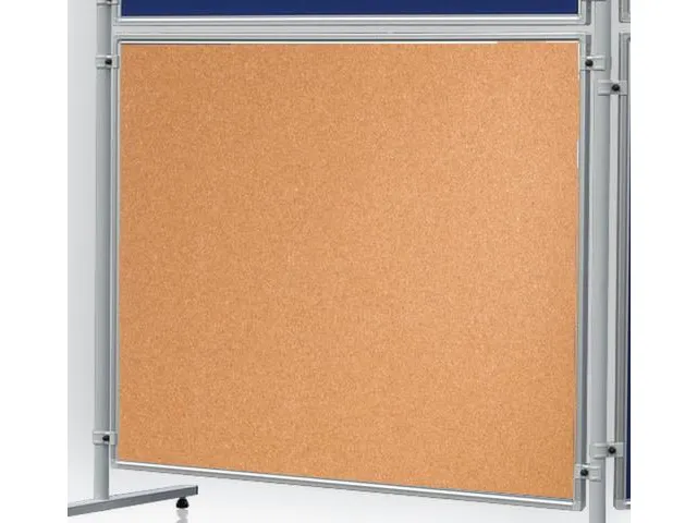 Presentatiewand Hxb 150X120Cm Aluminium Frame Kurk