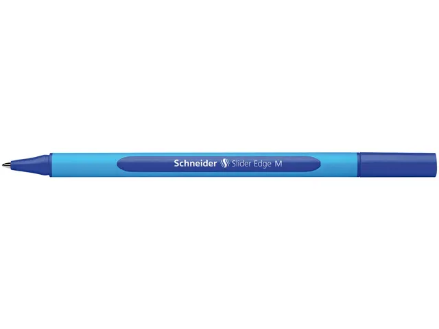 Balpen Schneider Slider Edge M 1,0mm blauw
