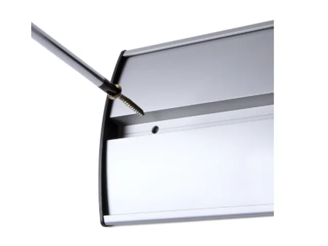 Informatiebord Office Curved A4 zilver