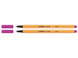 Fineliner STABILO point 88/56 roze rood 0.4mm