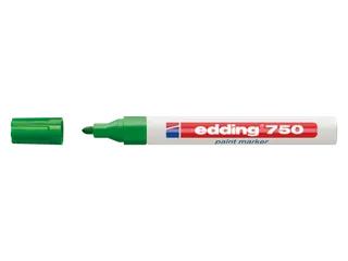 Viltstift edding 750 lakmarker rond groen 2-4mm - 2