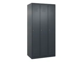 locker voor scheiding van kleding,HxBxD 1850x900x500mm,3vak - 1