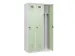 locker voor scheiding van kleding,HxBxD 1850x900x500mm,3vak