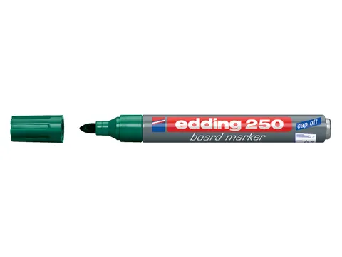Viltstift Edding 250 Whiteboard Rond Groen 1.5-3mm