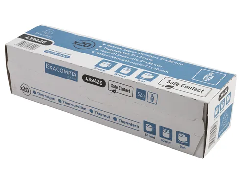 Telrol Exacompta 57mmx9mx12mm SafeContact thermisch