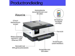 Multifunctional inktjetprinter HP Officejet 8132E - 7
