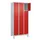 lockerkast,HxBxD 1950x900x500mm,3x4vakken,vak B 300mm,cil.-slot,voeten