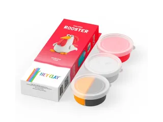 Klei Hey Clay Rooster 3 potjes - 2
