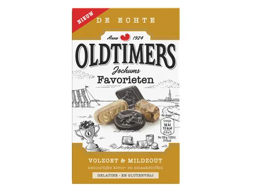 Drop Oldtimers Jochums favorieten doos 235 gram