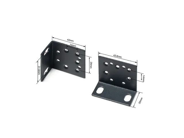 TP-Link Omada RackMount Kit-19, Kit de montage, Noir, Métal, DS-P7001
