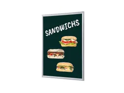 Kliklijst A1 complete set met print "Sandwichs"