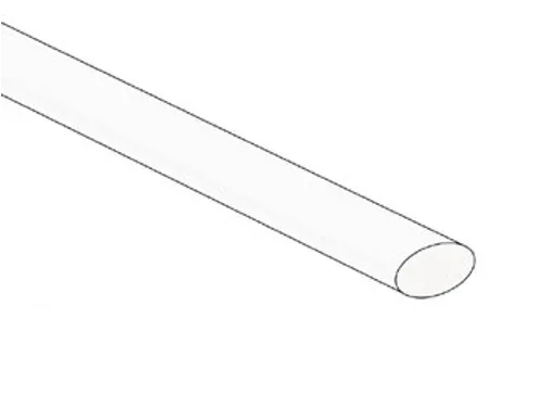 Thermische Krimpkous 6mm - WIT - 50 Stuks
