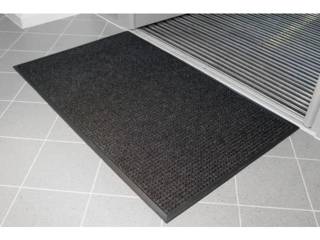 schoonloopmat,HxLxB 7x1750x1150mm,rubber,met oppervlak in kubusvorm