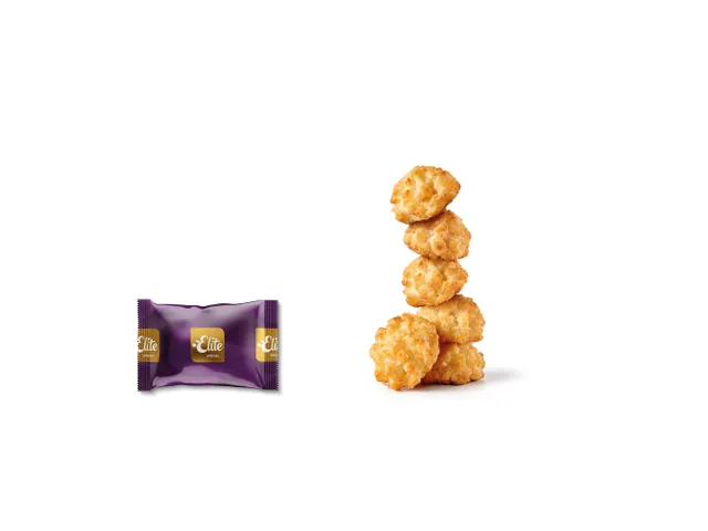 Koekjes Elite mini rocher kokosrotsje 85 stuks