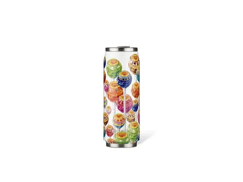 Thermosbeker Les Artistes Paris blik 500ml Chupa Pops met rietje