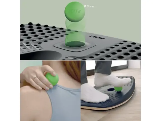 Balansbord Leitz ergo actief 540x65x310mm zwart