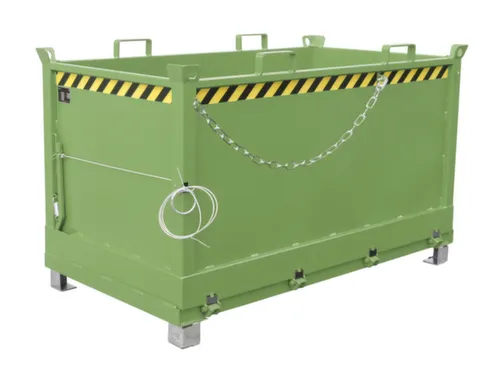 klapbodemcontainer,HxLxB 1160x1000x1800mm,1,5m³,hijsogen,vorksloffen