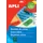 Etiket Apli Rood A4, 210x297mm