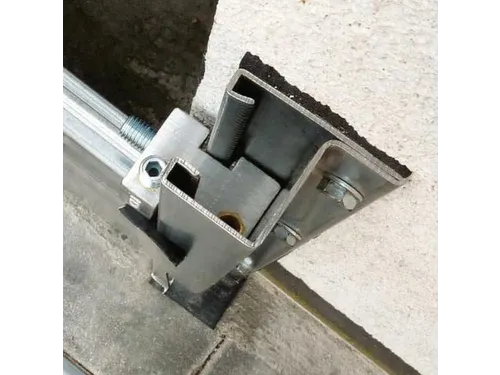 bescherming tegen hoog water montage binnenwelving H 500mm B 2000mm