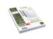 Pak van 100 schutbladen - Linnenprint - voor A4 bindrug-Wit - 4