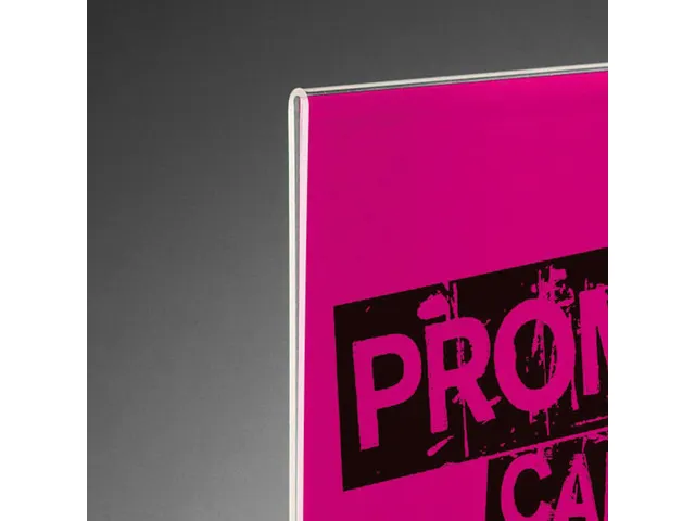 Aktiebak Sigel Transparant 225x300x170mm + Insteek Voor A4