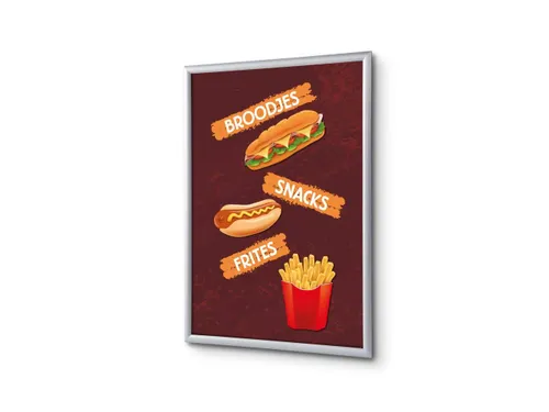 Kliklijst A1 complete set met print "Broodjes Snacks Frites"