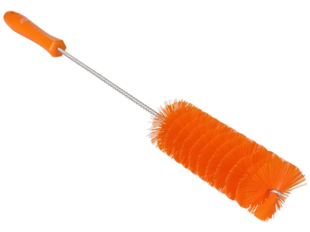 Vikan Hygiene pijpenborstel medium vezels 510mm Ø50mm oranje