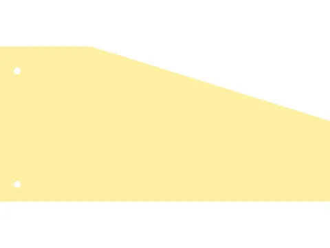 Scheidingsstrook Kangaro 2-gaats 240x105x60mm trapezium 180 grams RC g