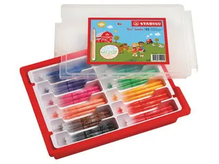 Viltstift STABILO Trio Jumbo 380 Classpack Assorti - 1