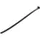 25cm Herbruikbare Kabelbinders zwart nylon 100 stuks