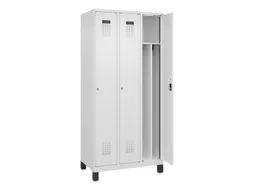locker voor scheiding van kleding,HxBxD 1950x900x500mm,3vak